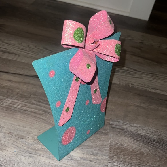 Set of 4 sparkle gift Christmas decor - Picture 5 of 8